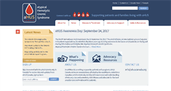 Desktop Screenshot of ahuscanada.org